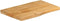 vidaXL - Tafelblad - met - natuurlijke - rand - 50x40x3,8 - cm - massief - mangohout