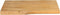 vidaXL - Tafelblad - met - natuurlijke - rand - 50x40x3,8 - cm - massief - mangohout