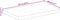 vidaXL - Tafelblad - met - natuurlijke - rand - 60x20x2,5 - cm - massief - mangohout