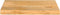 vidaXL - Tafelblad - met - natuurlijke - rand - 60x20x2,5 - cm - massief - mangohout