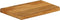 vidaXL - Tafelblad - met - natuurlijke - rand - 60x20x3,8 - cm - massief - mangohout