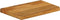 vidaXL - Tafelblad - met - natuurlijke - rand - 60x30x2,5 - cm - massief - mangohout
