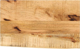 vidaXL - Tafelblad - met - natuurlijke - rand - 60x40x2,5 - cm - massief - mangohout