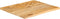 vidaXL - Tafelblad - met - natuurlijke - rand - 60x60x2,5 - cm - massief - mangohout