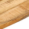 vidaXL - Tafelblad - met - natuurlijke - rand - 60x60x2,5 - cm - massief - mangohout