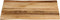 vidaXL - Tafelblad - met - natuurlijke - rand - 60x60x2,5 - cm - massief - mangohout