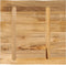 vidaXL - Tafelblad - met - natuurlijke - rand - 60x60x2,5 - cm - massief - mangohout