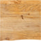 vidaXL - Tafelblad - met - natuurlijke - rand - 60x60x3,8 - cm - massief - mangohout