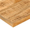 vidaXL - Tafelblad - met - natuurlijke - rand - 60x60x3,8 - cm - massief - mangohout
