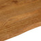 vidaXL - Tafelblad - met - natuurlijke - rand - 60x60x3,8 - cm - massief - mangohout