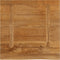 vidaXL - Tafelblad - met - natuurlijke - rand - 60x60x3,8 - cm - massief - mangohout
