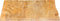 vidaXL - Tafelblad - met - natuurlijke - rand - 60x60x3,8 - cm - massief - mangohout