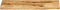 vidaXL - Tafelblad - met - natuurlijke - rand - 70x20x2,5 - cm - massief - mangohout