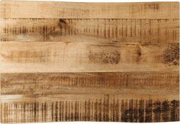 vidaXL - Tafelblad - met - natuurlijke - rand - 70x40x2,5 - cm - massief - mangohout