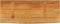 vidaXL - Tafelblad - met - natuurlijke - rand - 70x40x2,5 - cm - massief - mangohout