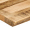 vidaXL - Tafelblad - met - natuurlijke - rand - 70x40x2,5 - cm - massief - mangohout