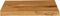 vidaXL - Tafelblad - met - natuurlijke - rand - 70x40x2,5 - cm - massief - mangohout
