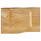 vidaXL - Tafelblad - met - natuurlijke - rand - 70x40x2,5 - cm - massief - mangohout