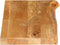vidaXL - Tafelblad - met - natuurlijke - rand - 70x40x2,5 - cm - massief - mangohout