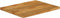 vidaXL - Tafelblad - met - natuurlijke - rand - 70x60x2,5 - cm - massief - mangohout