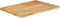 vidaXL - Tafelblad - met - natuurlijke - rand - 70x60x2,5 - cm - massief - mangohout