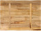 vidaXL - Tafelblad - met - natuurlijke - rand - 70x60x2,5 - cm - massief - mangohout
