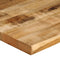 vidaXL - Tafelblad - met - natuurlijke - rand - 70x60x2,5 - cm - massief - mangohout
