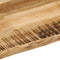 vidaXL - Tafelblad - met - natuurlijke - rand - 70x60x2,5 - cm - massief - mangohout