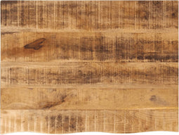 vidaXL - Tafelblad - met - natuurlijke - rand - 70x60x3,8 - cm - massief - mangohout