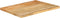 vidaXL - Tafelblad - met - natuurlijke - rand - 70x60x3,8 - cm - massief - mangohout