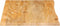 vidaXL - Tafelblad - met - natuurlijke - rand - 70x60x3,8 - cm - massief - mangohout