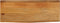 vidaXL - Tafelblad - met - natuurlijke - rand - 80x20x2,5 - cm - massief - mangohout
