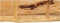 vidaXL - Tafelblad - met - natuurlijke - rand - 80x20x2,5 - cm - massief - mangohout