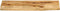 vidaXL - Tafelblad - met - natuurlijke - rand - 80x20x2,5 - cm - massief - mangohout