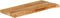 vidaXL - Tafelblad - met - natuurlijke - rand - 80x30x2,5 - cm - massief - mangohout