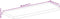 vidaXL - Tafelblad - met - natuurlijke - rand - 80x30x3,8 - cm - massief - mangohout
