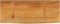 vidaXL - Tafelblad - met - natuurlijke - rand - 80x30x3,8 - cm - massief - mangohout