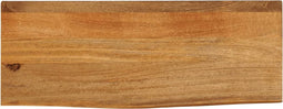 vidaXL - Tafelblad - met - natuurlijke - rand - 80x40x2,5 - cm - massief - mangohout