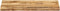 vidaXL - Tafelblad - met - natuurlijke - rand - 80x40x3,8 - cm - massief - mangohout
