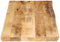 vidaXL - Tafelblad - met - natuurlijke - rand - 80x40x3,8 - cm - massief - mangohout
