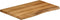vidaXL - Tafelblad - met - natuurlijke - rand - 80x60x2,5 - cm - massief - mangohout