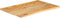 vidaXL - Tafelblad - met - natuurlijke - rand - 80x60x2,5 - cm - massief - mangohout