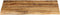 vidaXL - Tafelblad - met - natuurlijke - rand - 80x60x3,8 - cm - massief - mangohout