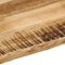 vidaXL - Tafelblad - met - natuurlijke - rand - 80x60x3,8 - cm - massief - mangohout
