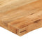vidaXL - Tafelblad - met - natuurlijke - rand - 80x60x3,8 - cm - massief - mangohout
