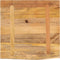 vidaXL - Tafelblad - met - natuurlijke - rand - 80x80x2,5 - cm - massief - mangohout