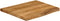 vidaXL - Tafelblad - met - natuurlijke - rand - 80x80x2,5 - cm - massief - mangohout