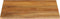 vidaXL - Tafelblad - met - natuurlijke - rand - 80x80x2,5 - cm - massief - mangohout