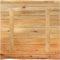 vidaXL - Tafelblad - met - natuurlijke - rand - 80x80x2,5 - cm - massief - mangohout