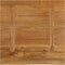 vidaXL - Tafelblad - met - natuurlijke - rand - 80x80x2,5 - cm - massief - mangohout